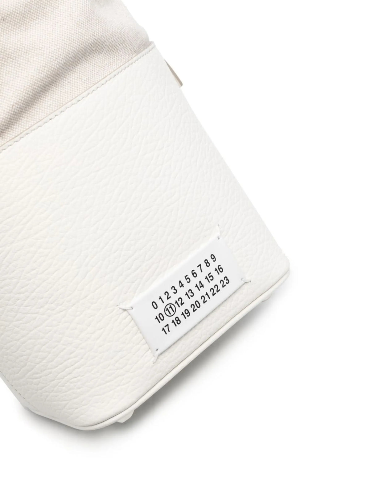 Maison Margiela bolsa bucket 5AC pequeña - Blanco - imagen 4