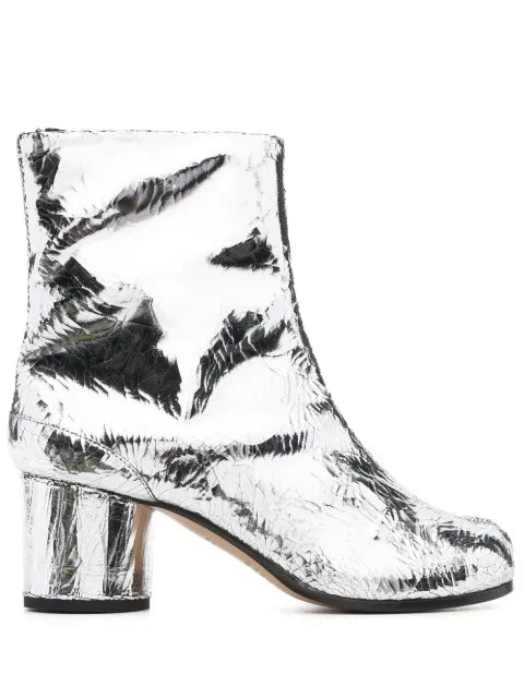 Maison Margiela botines Tabi con tacón de 60mm - Plateado - vista 1