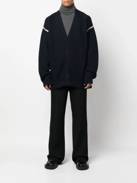 Maison Margiela cárdigan con parche en los codos - imagen 2