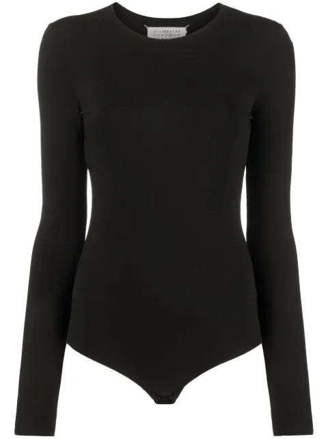 Maison Margiela body de viscosa manga larga - imagen 1