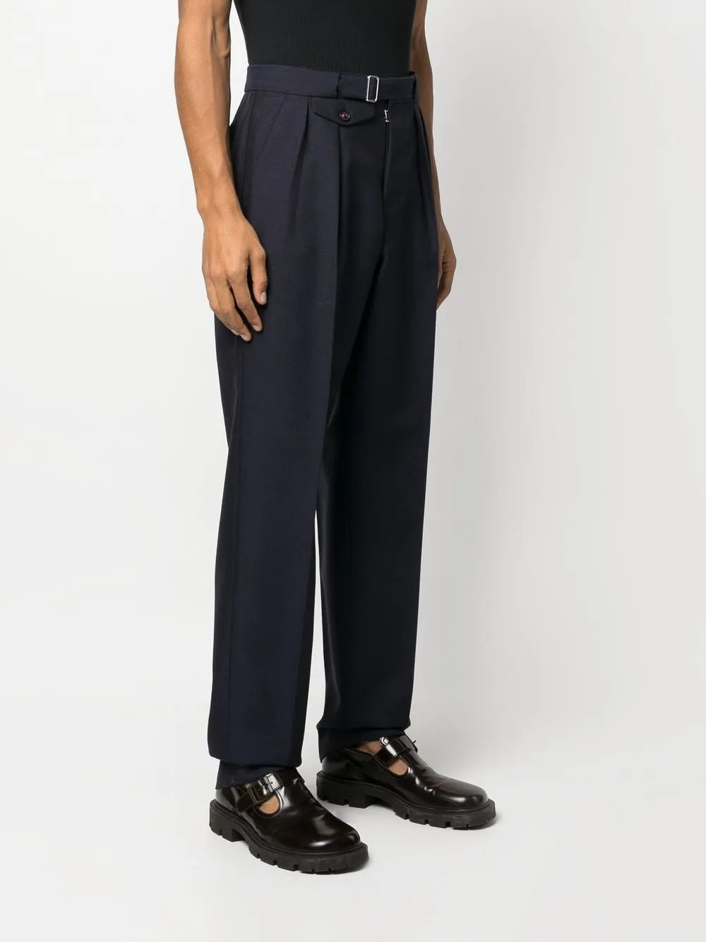 Maison Margiela pantalones con cuatro costuras - Azul - imagen 3