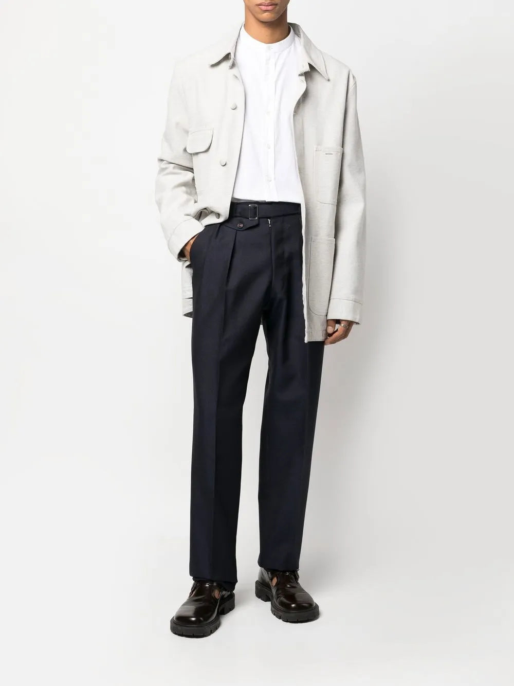 Maison Margiela pantalones con cuatro costuras - Azul - imagen 2
