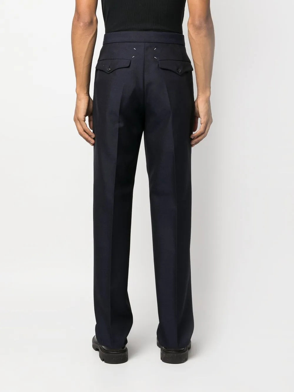 Maison Margiela pantalones con cuatro costuras - Azul - imagen 4