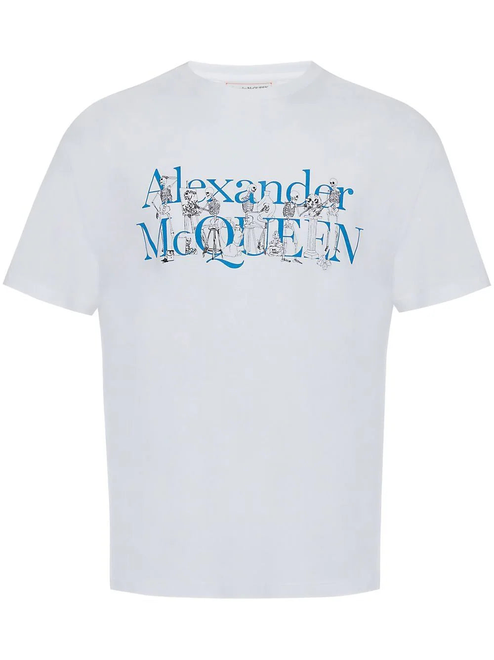 Playera Alexander McQueen con logo estampado