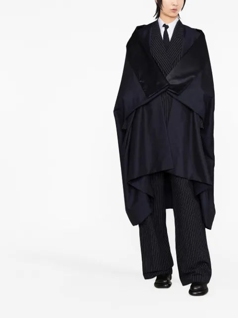 Maison Margiela abrigo estilo manta - imagen 2