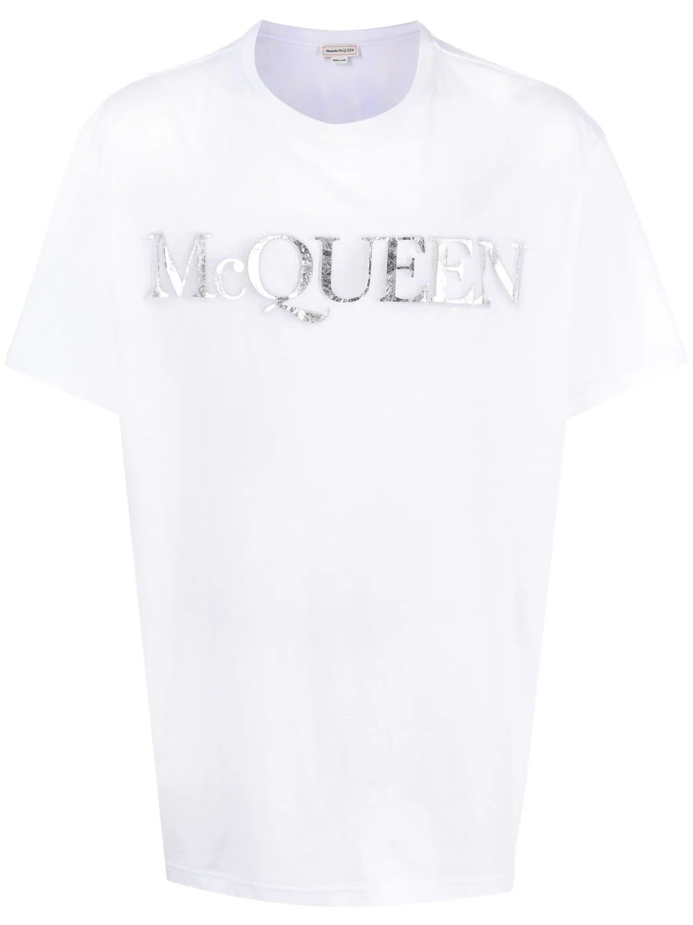 Playera Alexander McQueen con logo estampado