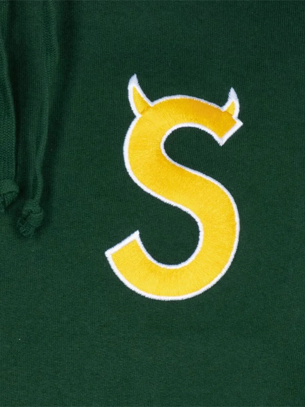 Supreme hoodie con logo S - Verde - imagen 3