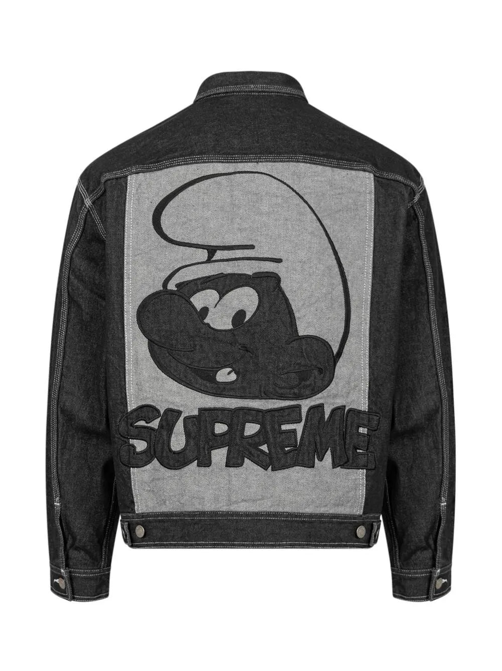 Supreme chamarra de mezclilla de Supreme x Smurfs - Negro - imagen 2