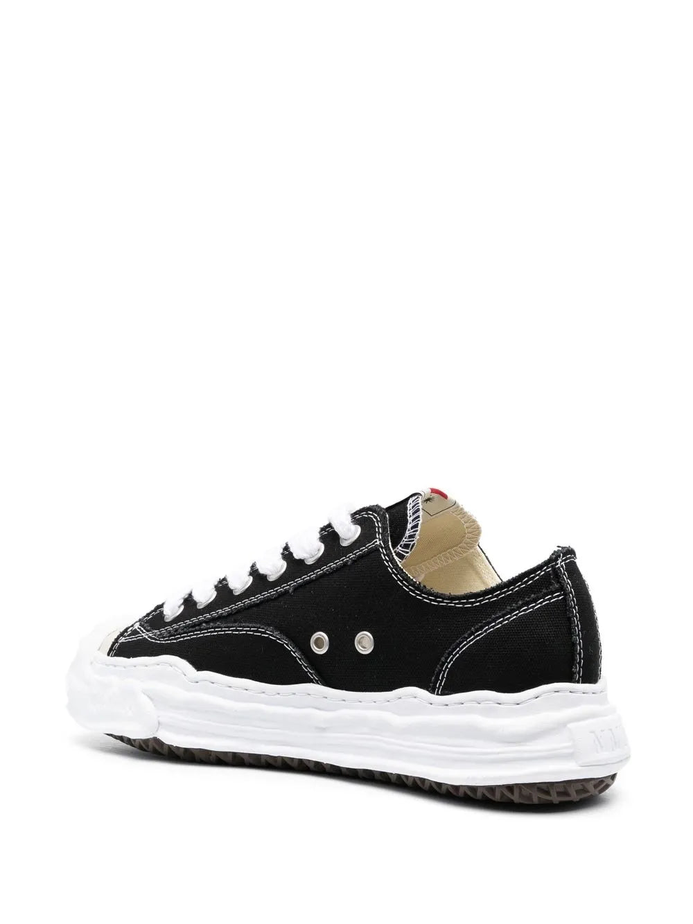 Maison MIHARA YASUHIRO tenis bajos Hank - negro