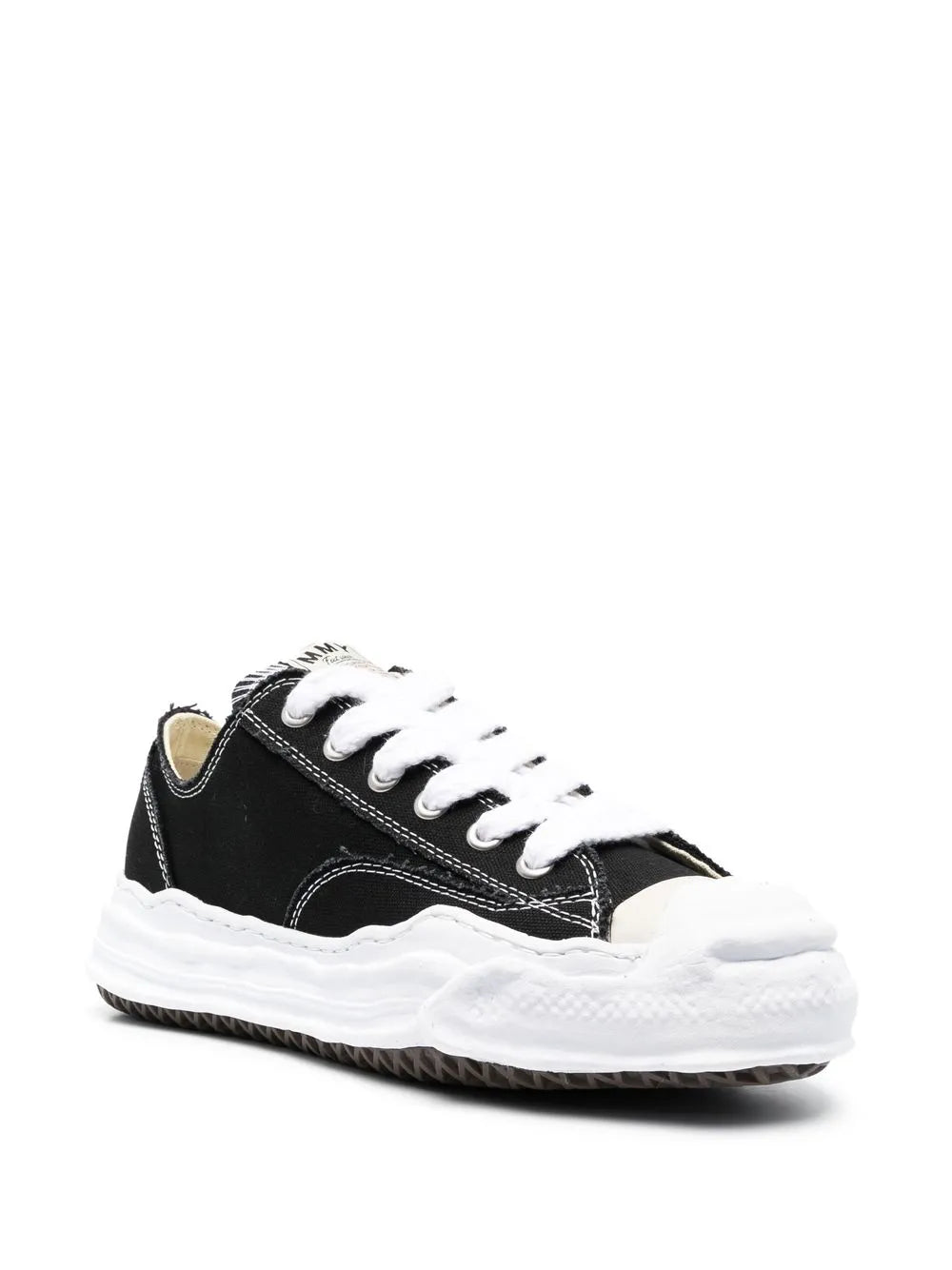 Maison MIHARA YASUHIRO tenis bajos Hank - negro