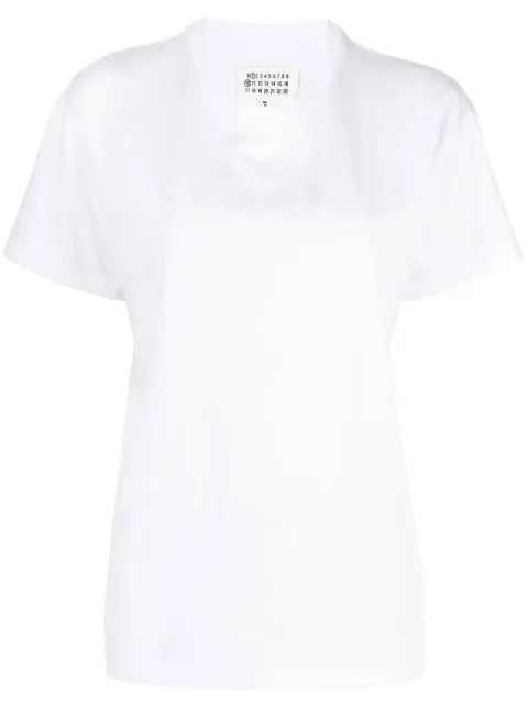 Maison Margiela playera con logo estampado - imagen 1