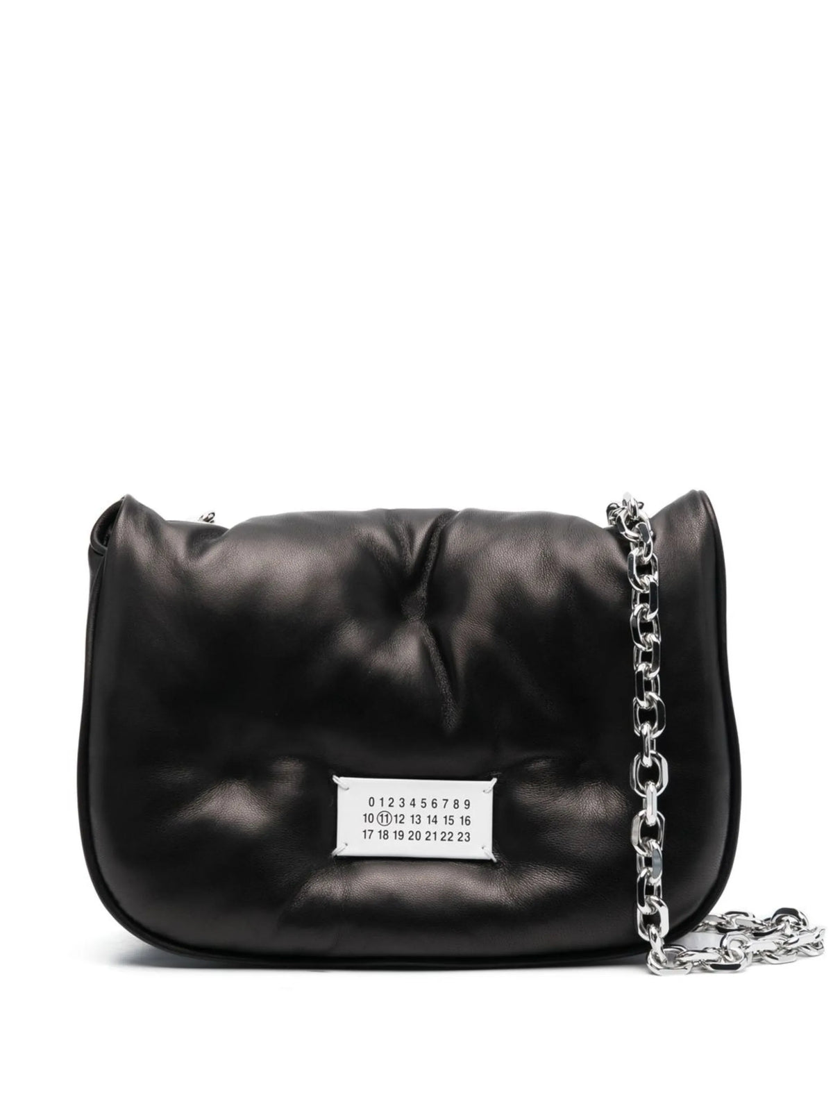 Maison Margiela bolsa de hombro Glam Slam Flap pequeña - Negro - imagen 1