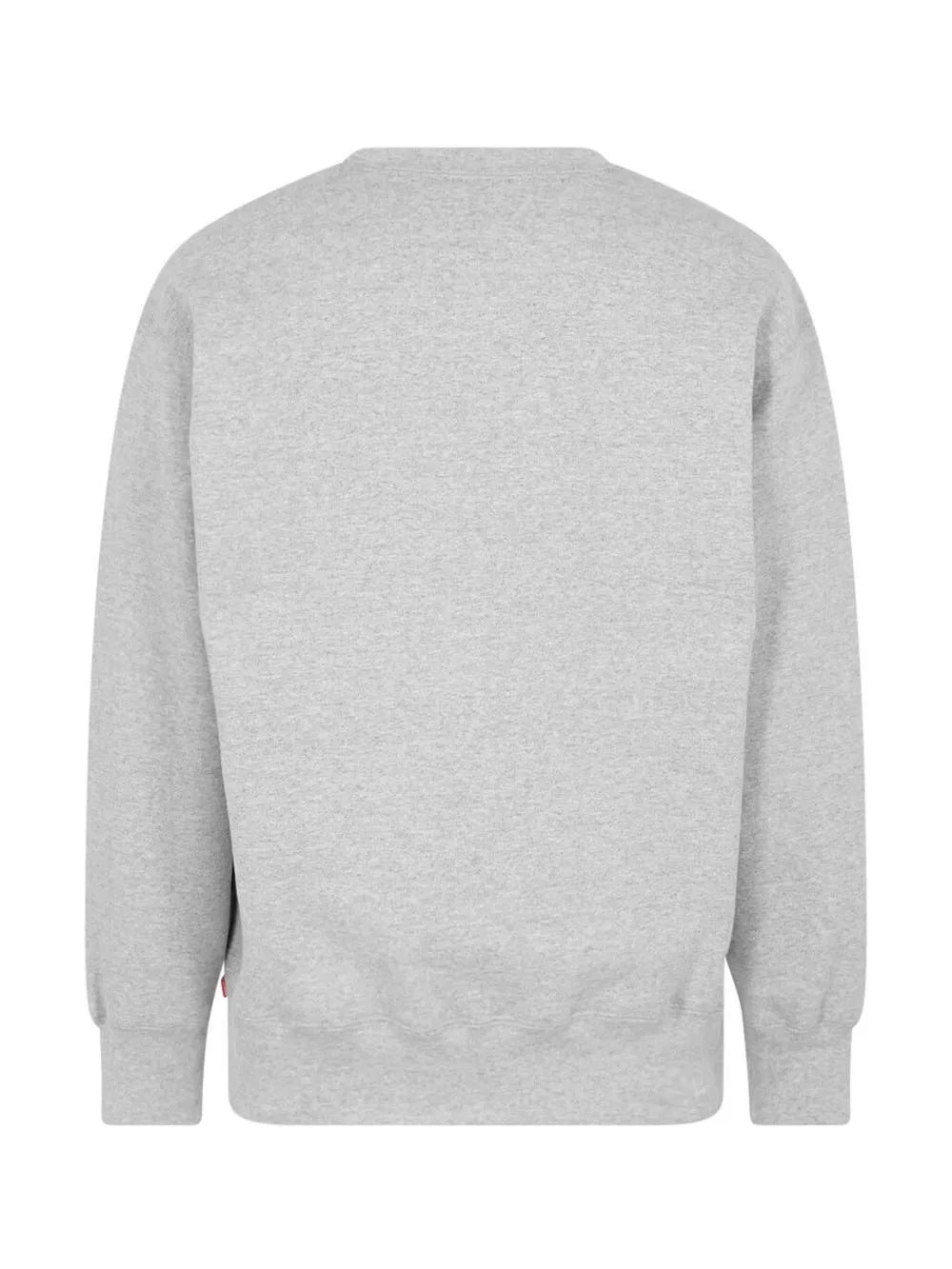 Supreme sudadera con cuello redondo y logo - Gris - imagen 2