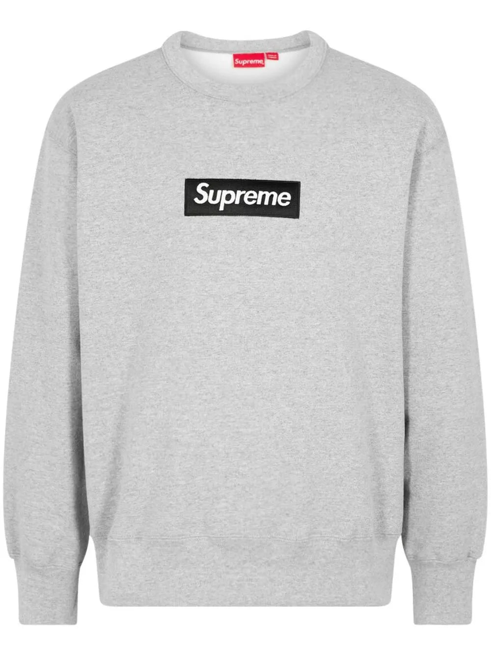 Supreme sudadera con cuello redondo y logo - Gris - imagen 1