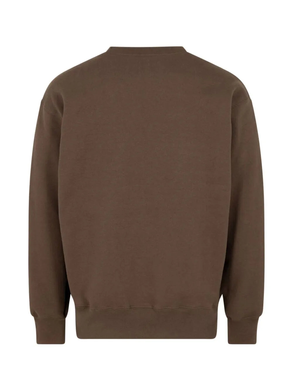 Supreme sudadera con cuello redondo y logo - Marrón - imagen 2