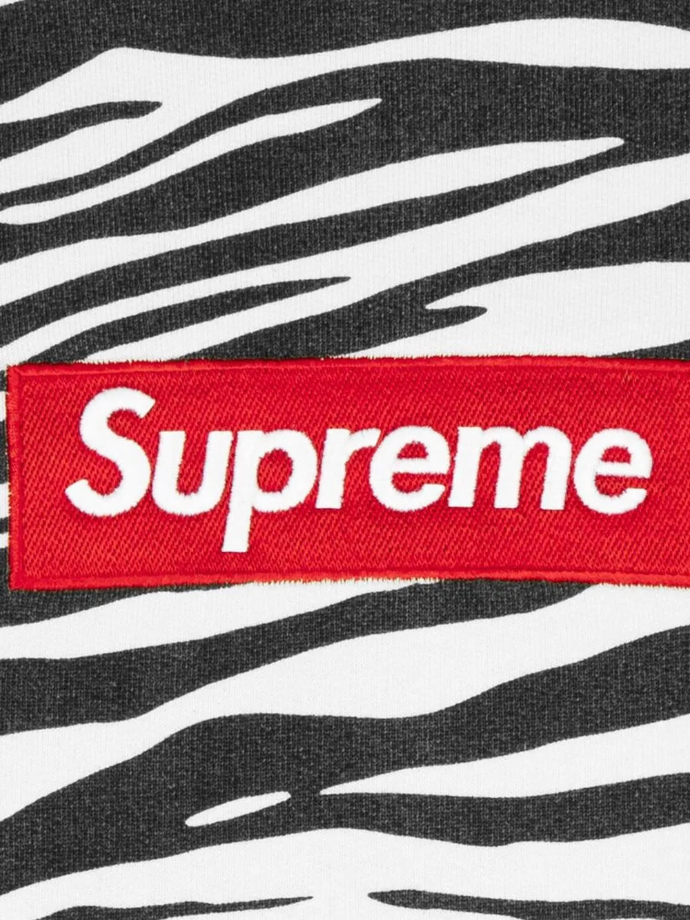 Supreme sudadera con cuello redondo y logo - Negro - imagen 3