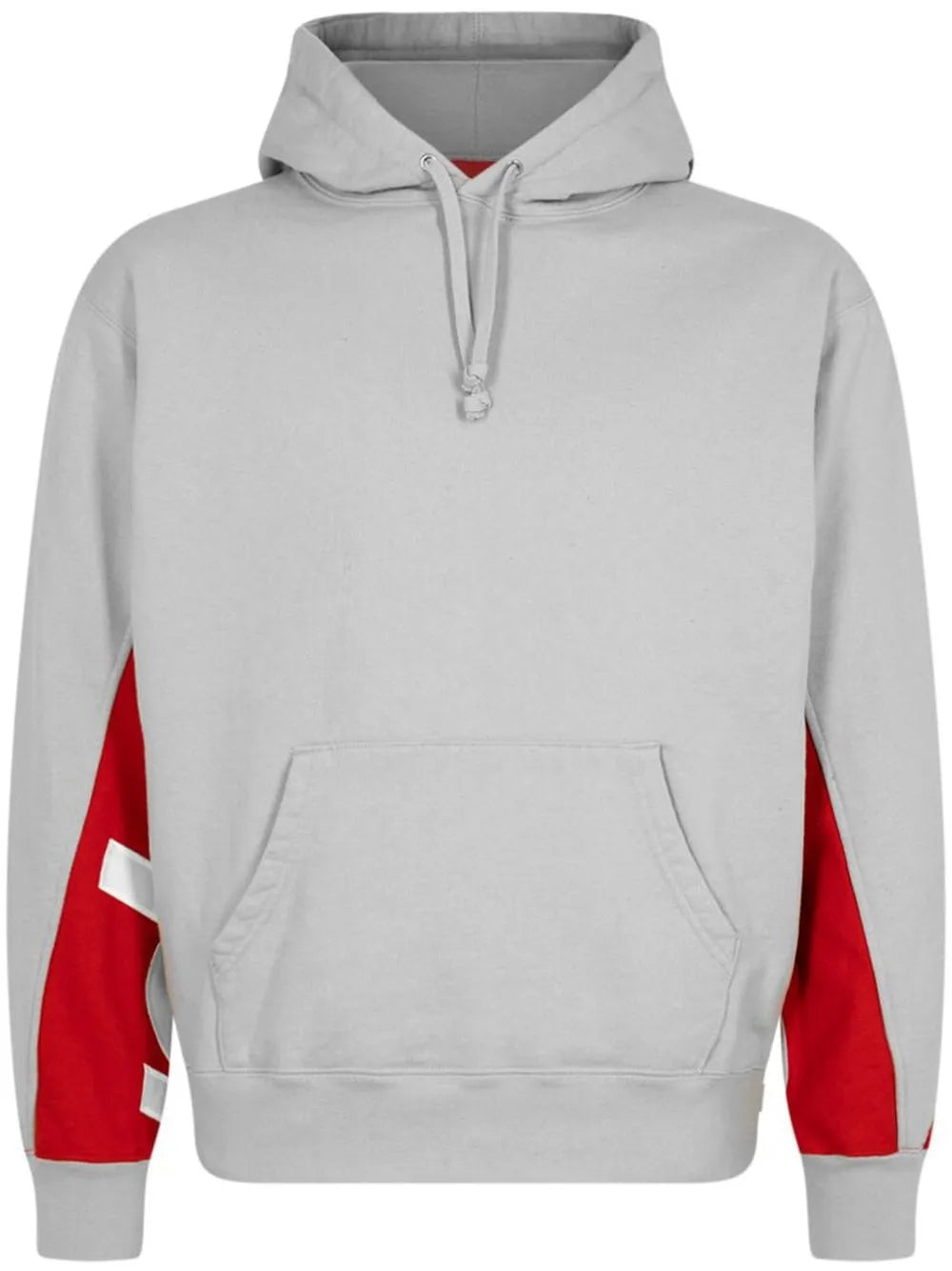 Supreme hoodie corta con paneles - Gris - imagen 1