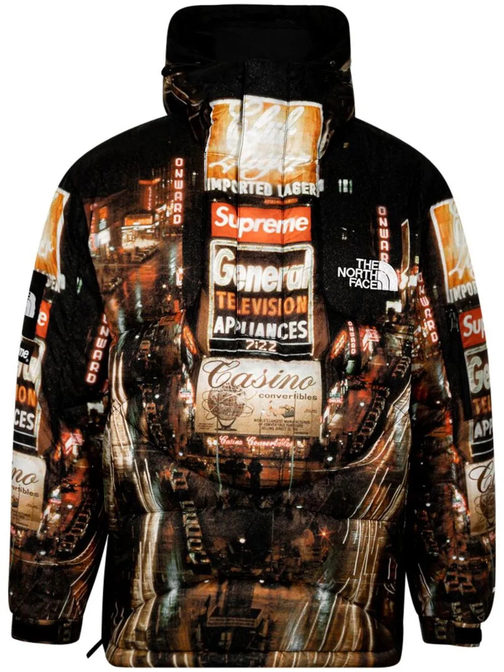 Supreme hoodie 800-fill de Supreme x The North Face - Negro - imagen 1