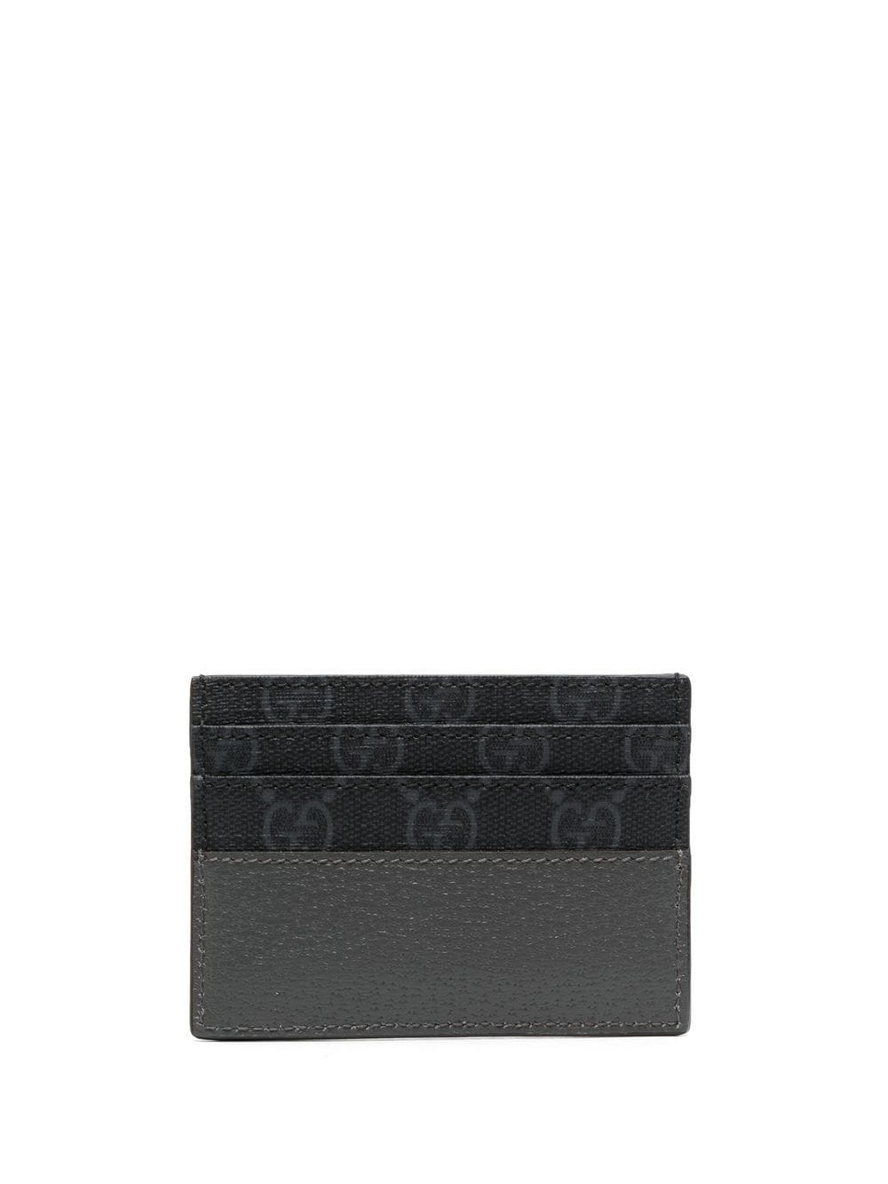 Gucci tarjetero con estampado del monograma