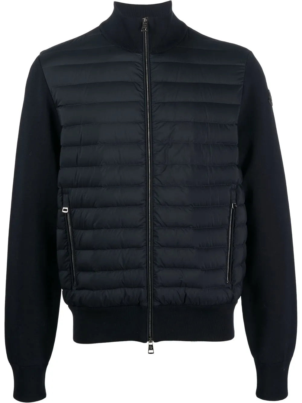 Moncler chamarra capitonada con mangas en contraste