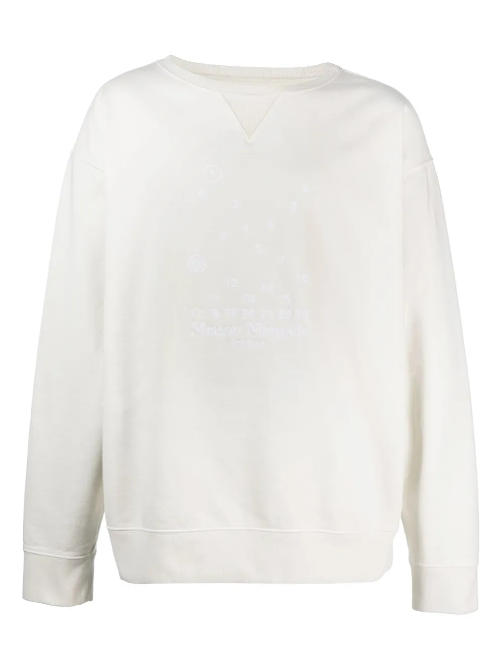 Maison Margiela sudadera Numeric - Blanco - imagen 1