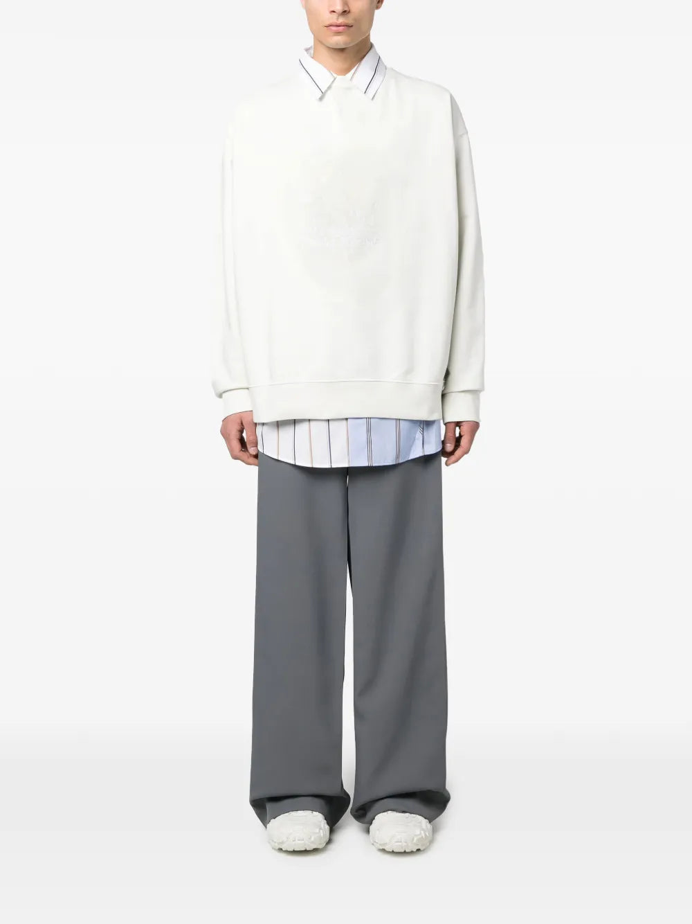 Maison Margiela sudadera Numeric - Blanco - imagen 2