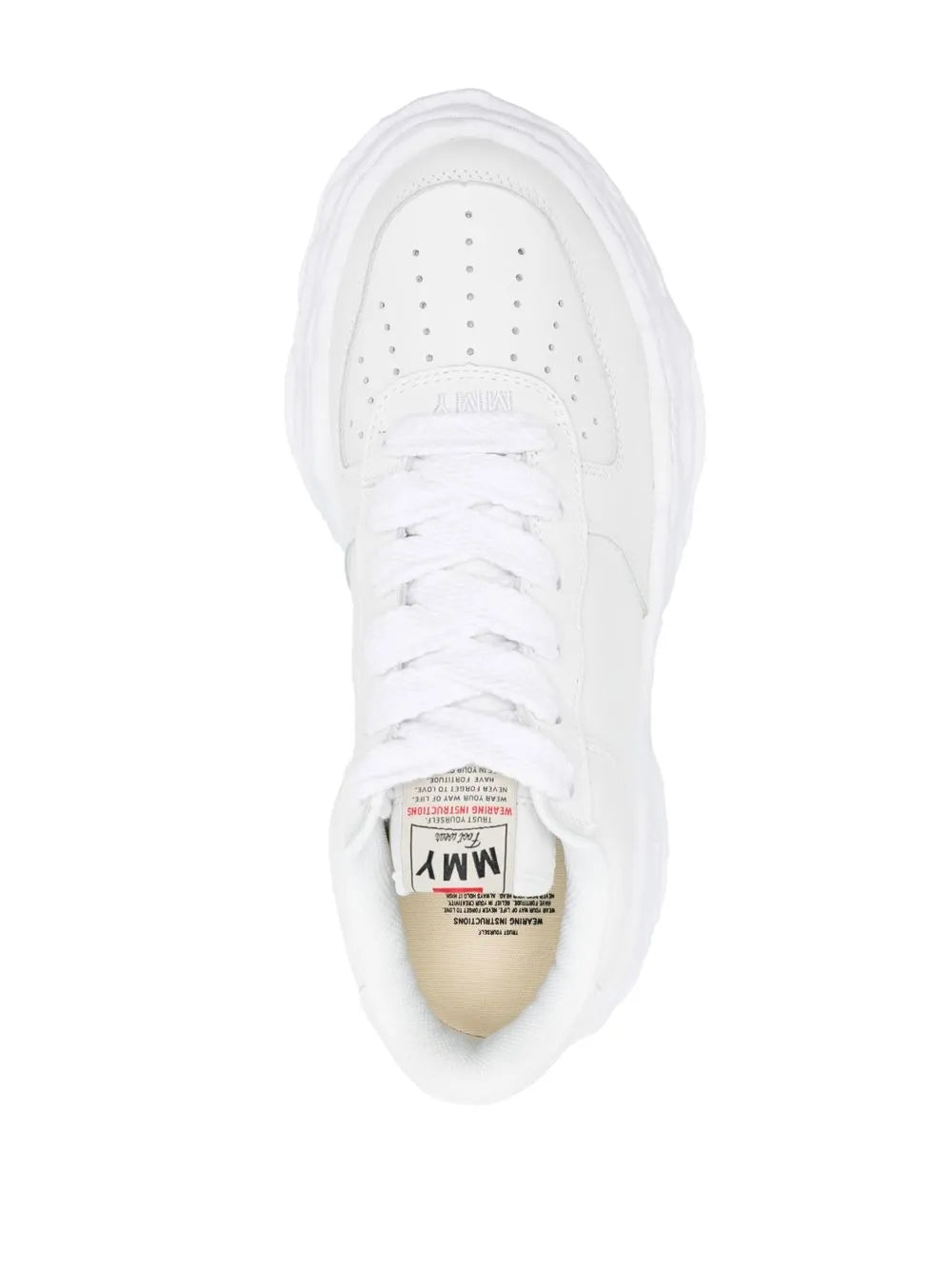 Maison MIHARA YASUHIRO tenis Wayne - blanco