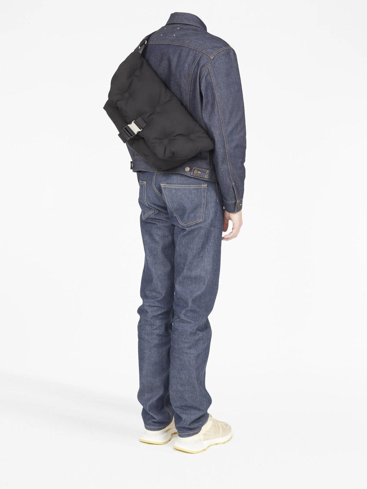Maison Margiela mochila tipo mensajero Glam Slam Sport Cycle - Negro - imagen 2
