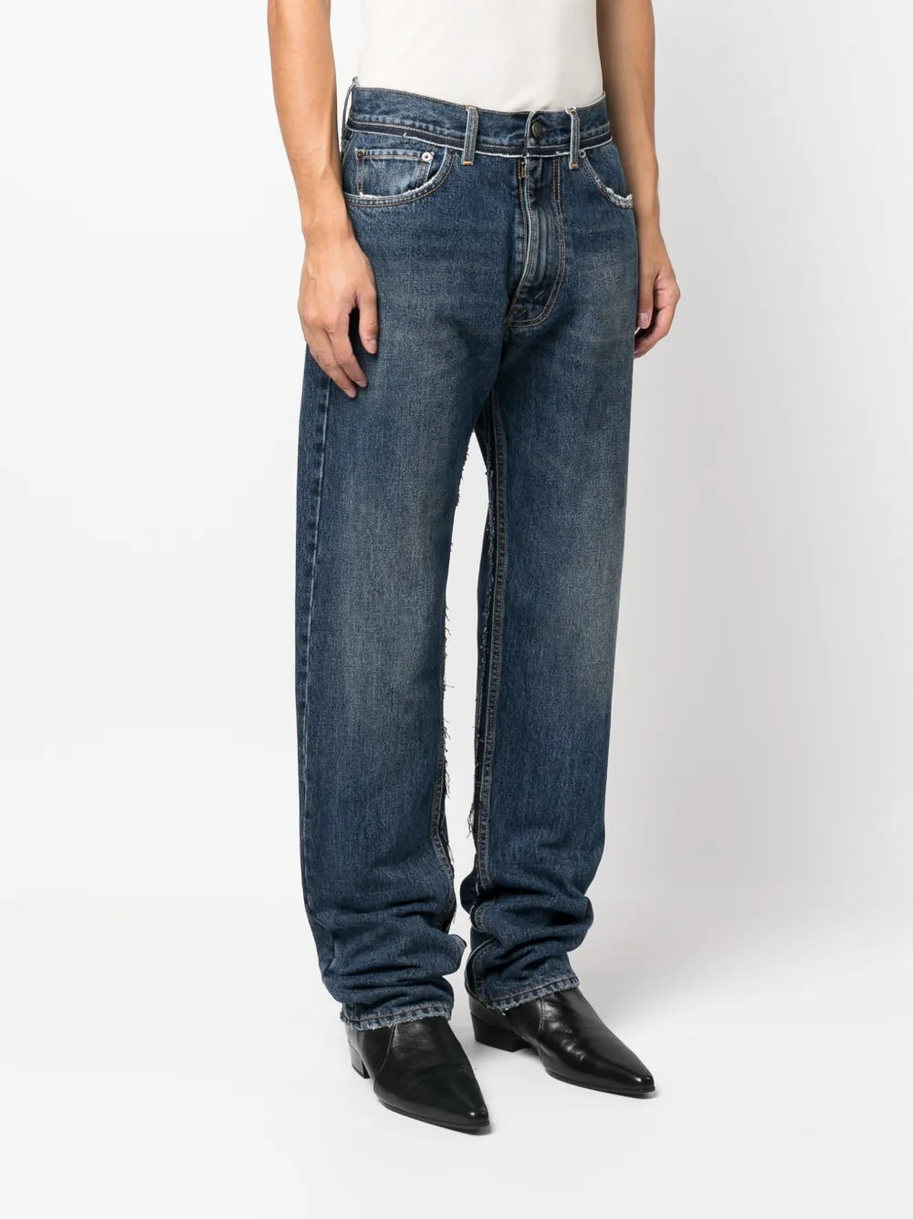 Maison Margiela jeans tapered de Maison Margiela x Pendleton - Azul - imagen 3