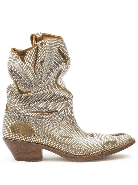 Maison Margiela botas estilo western Tabi - Neutro - vista 1