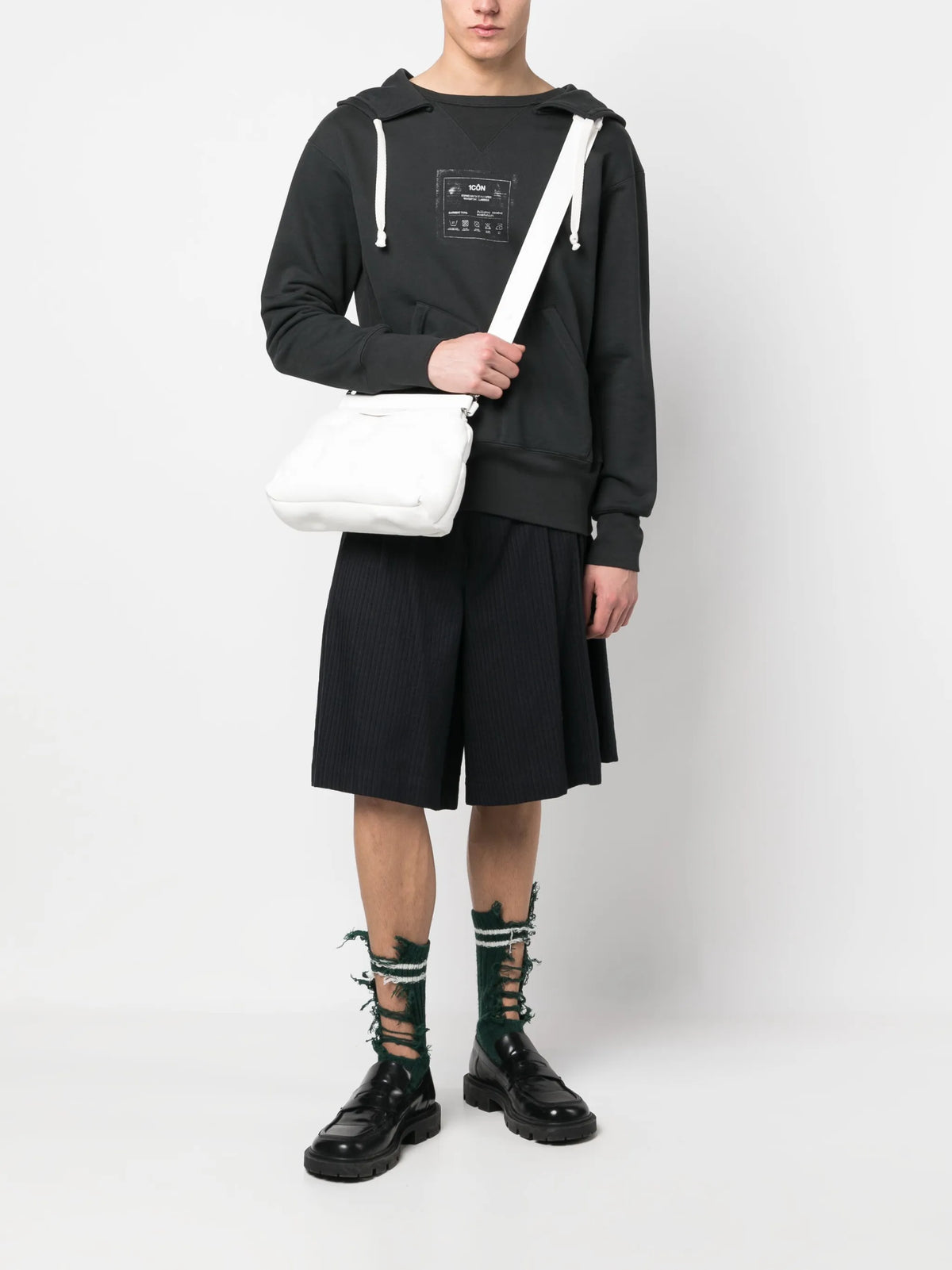 Maison Margiela bolsa de hombro Glam Slam pequeña - Blanco - imagen 2
