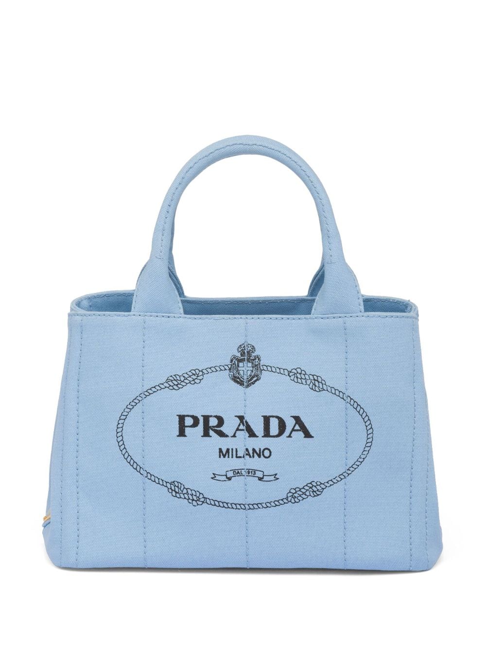 Prada tote con logo estampado