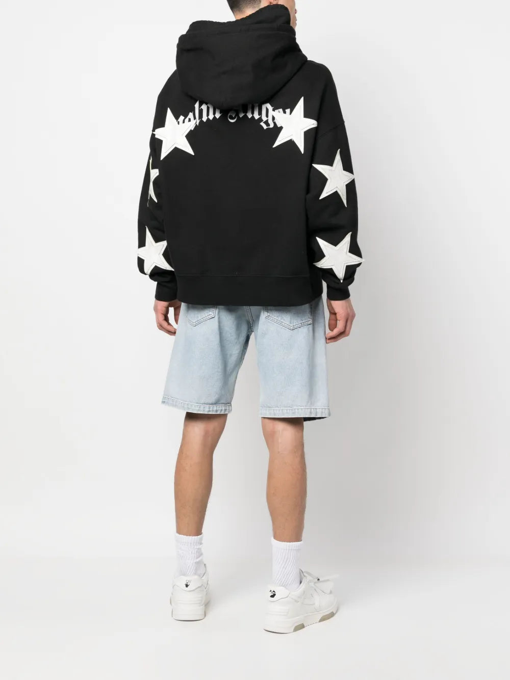 Palm Angels hoodie con parche de estrella