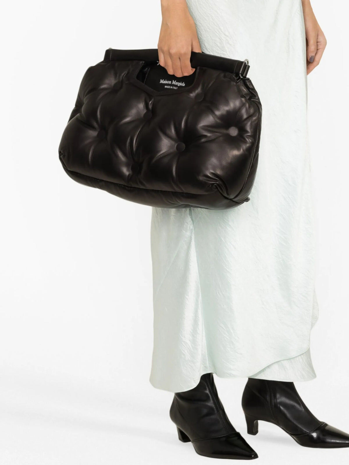 Maison Margiela bolsa de hombro Glam Slam Classique mediana - Negro - imagen 3