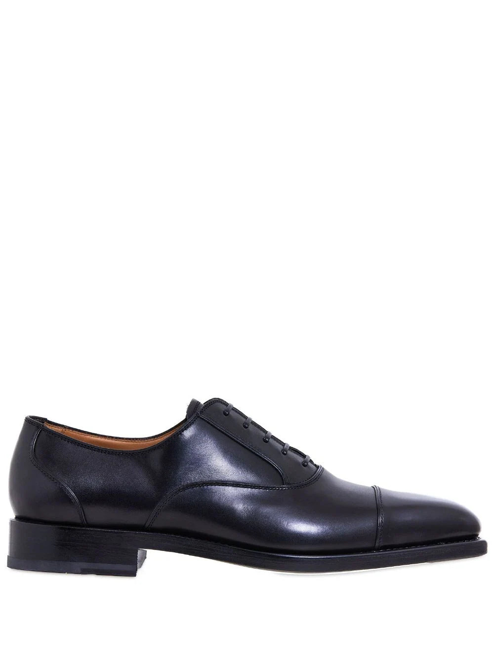 Ferragamo zapatos oxford con puntera en contraste