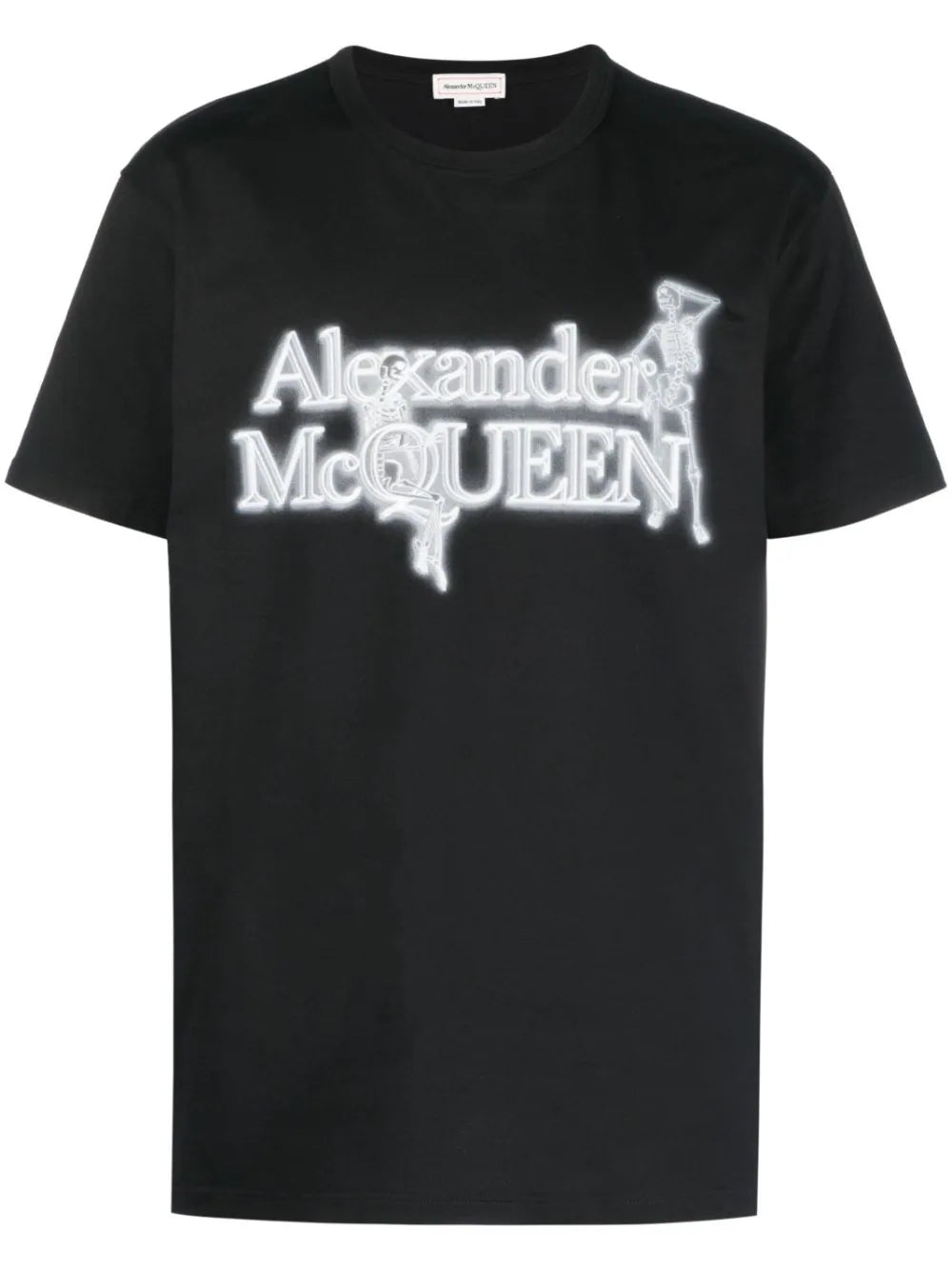 Playera Alexander McQueen con logo estampado