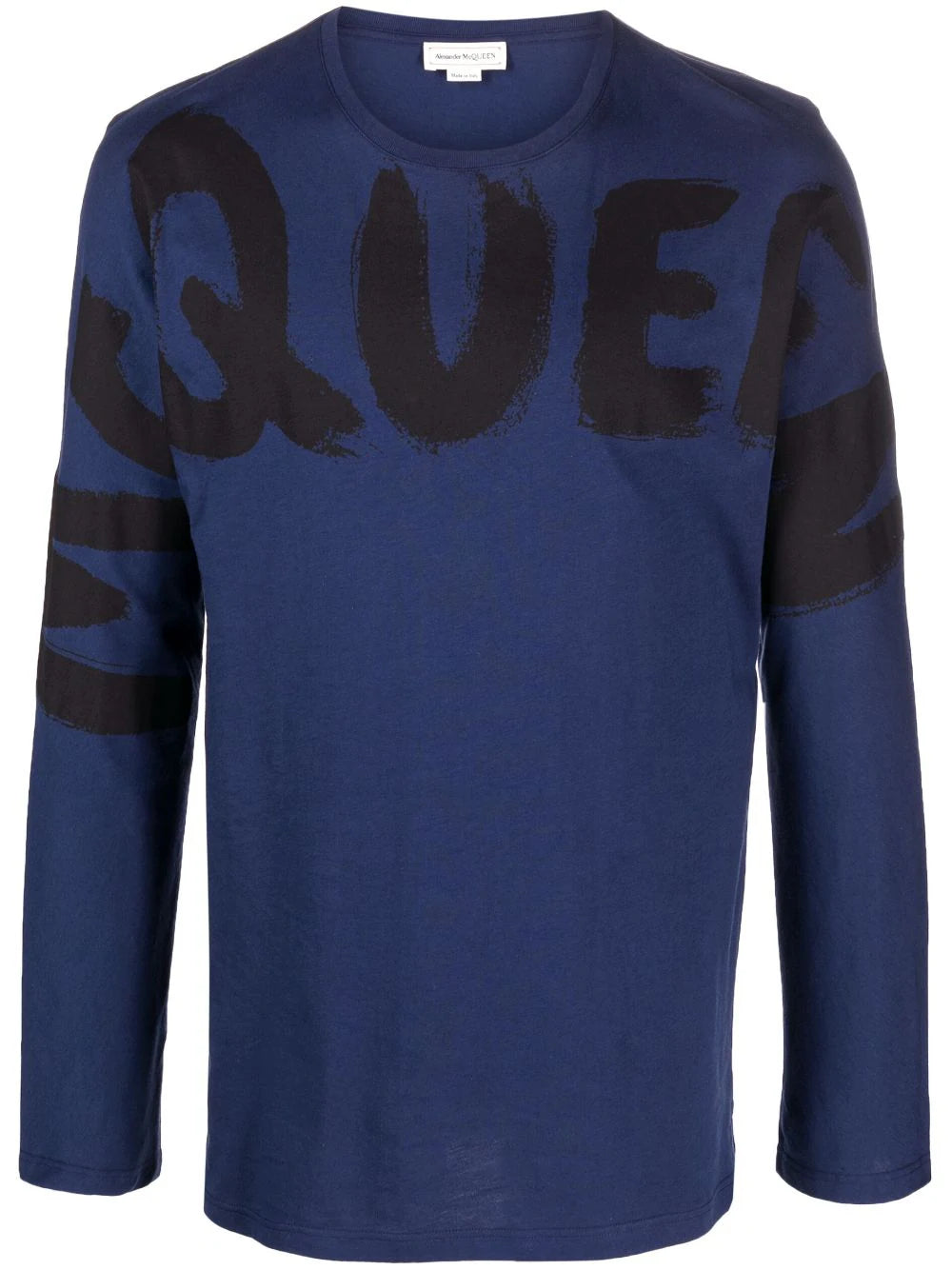 Playera Alexander McQueen con logo estampado