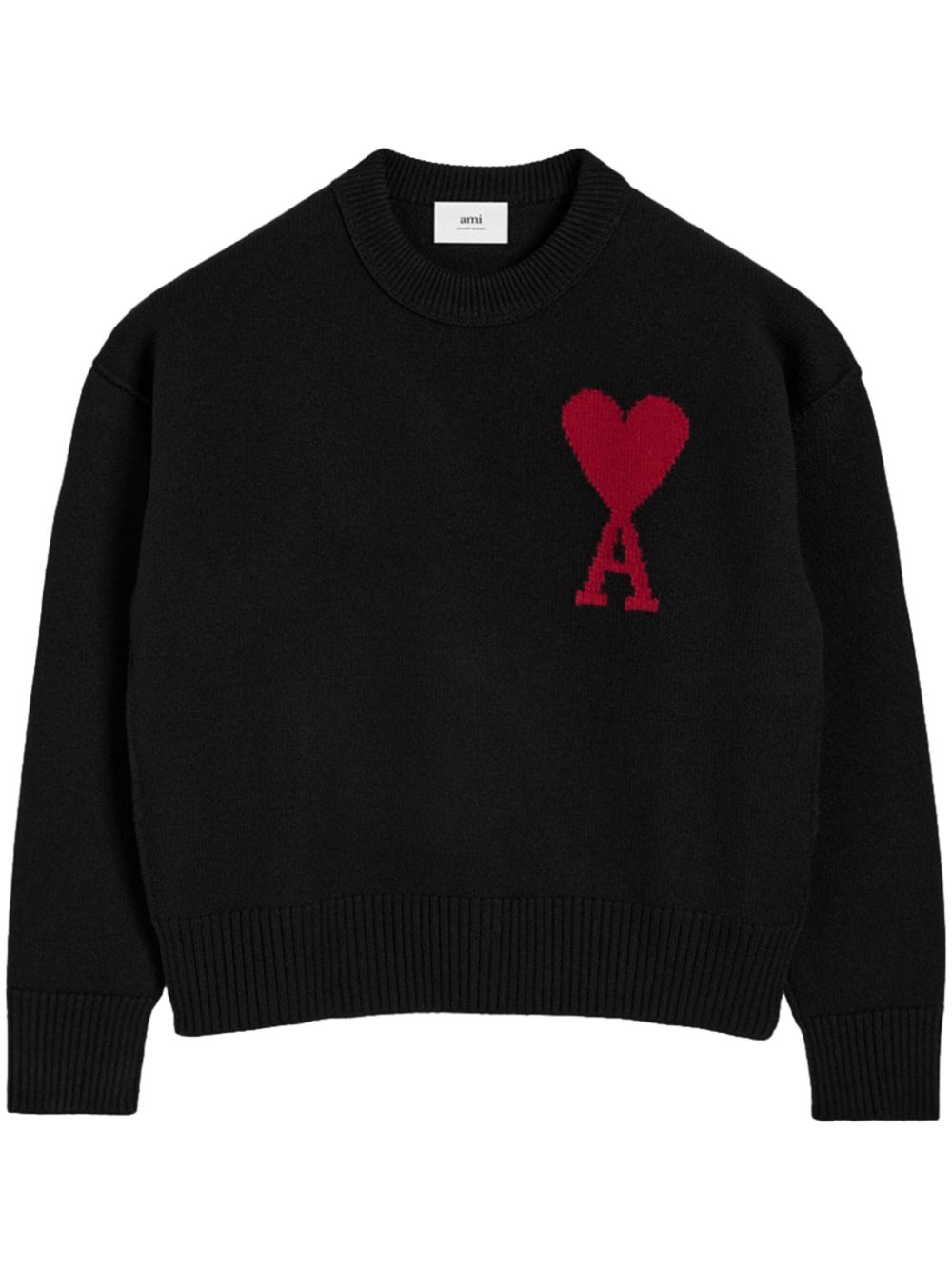 AMI Paris suéter tejido en intarsia