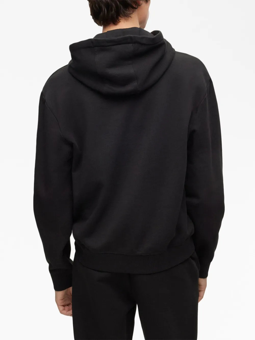 HUGO hoodie Dapo con logo estampado y cordones