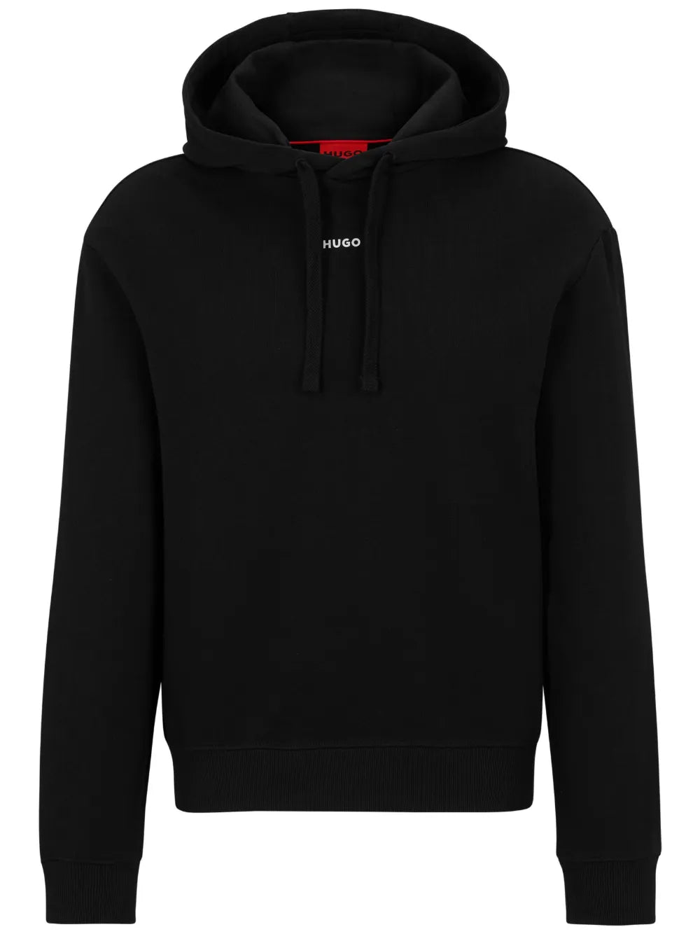 HUGO hoodie Dapo con logo estampado y cordones
