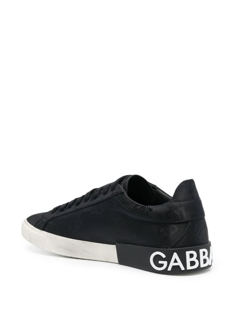 Dolce & Gabbana tenis Portofino con DG en jacquard