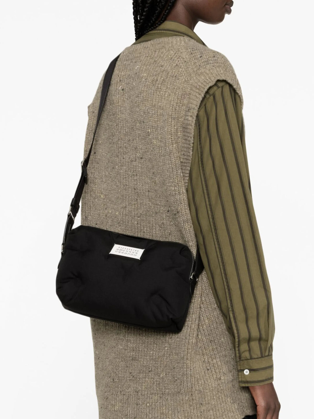 Maison Margiela bolsa cámara Glam Slam Sport - Negro - imagen 3