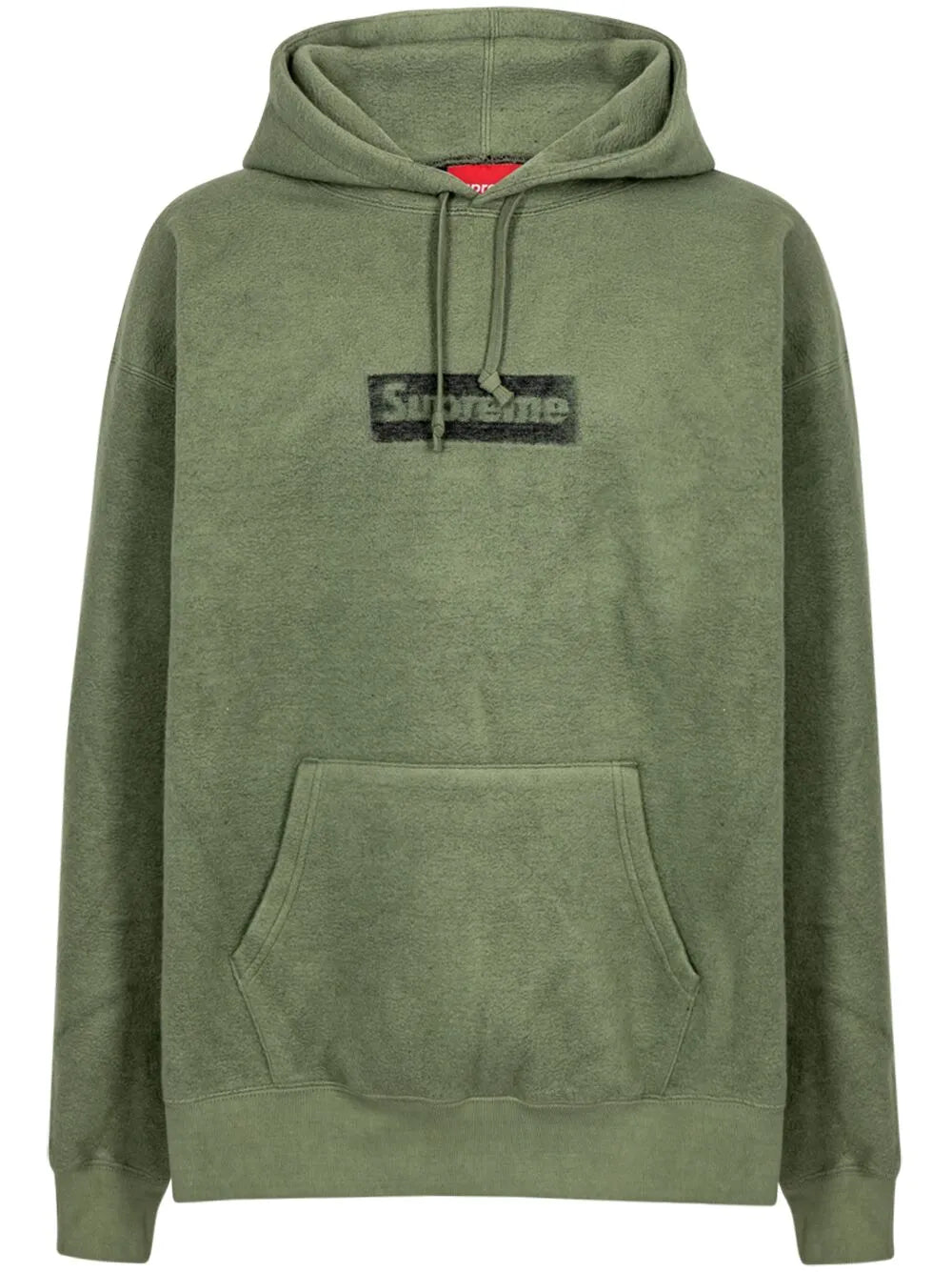 Supreme "hoodie Inside Out box logo ""Light Olive"" " - Verde - imagen 1