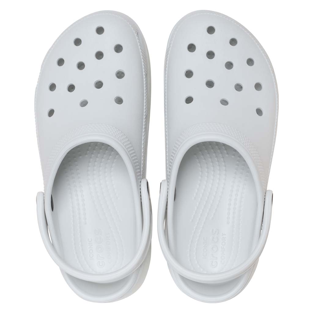 Crocs Women's Classic Platform Clog - Color 1NK - vista 3