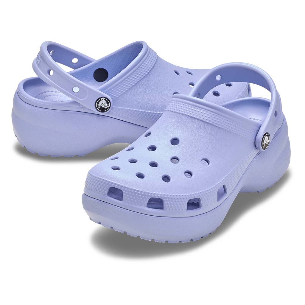 Crocs Women's Classic Platform Clog - Azul 453 - vista 2