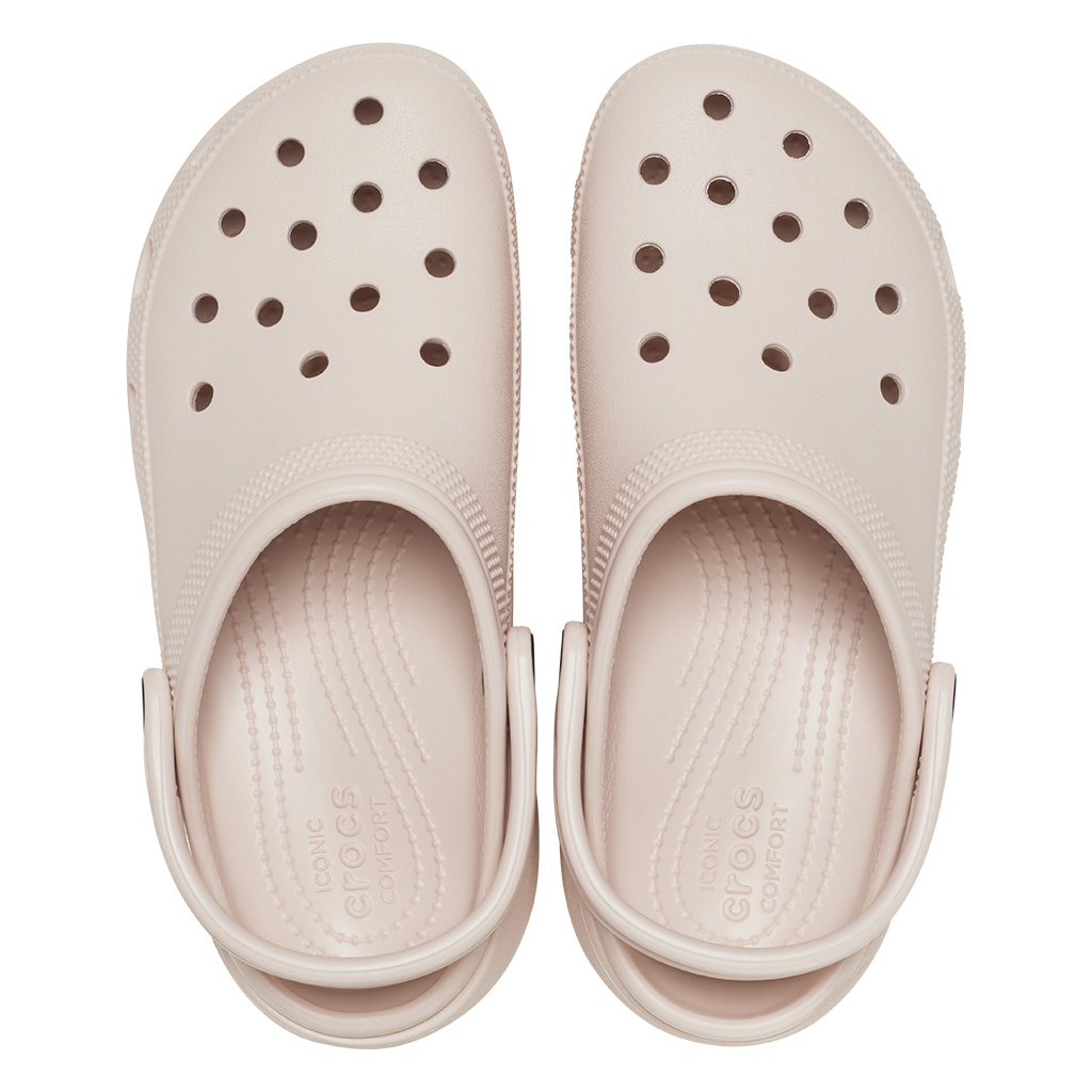 Crocs Women's Classic Platform Clog - Rosa 6UR - vista 3
