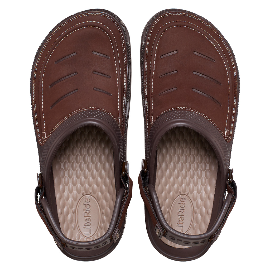 Crocs Men's Yukon Vista II LR Clog - Café 23D - vista 3