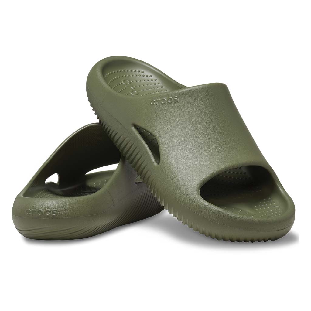 Crocs Mellow Recovery Slide - Verde 309 - vista 2
