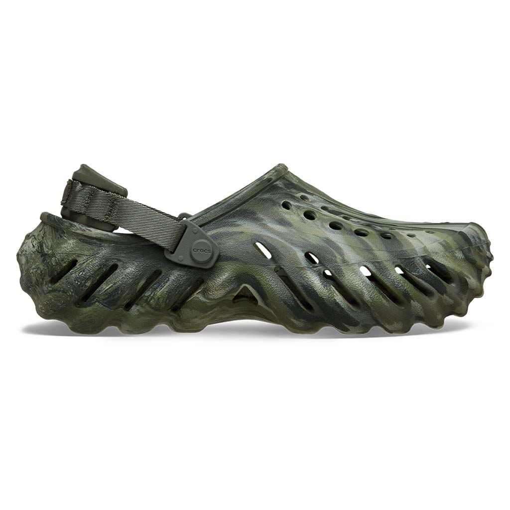 Crocs Echo Marbled Clog - Verde 3N4 - vista 1