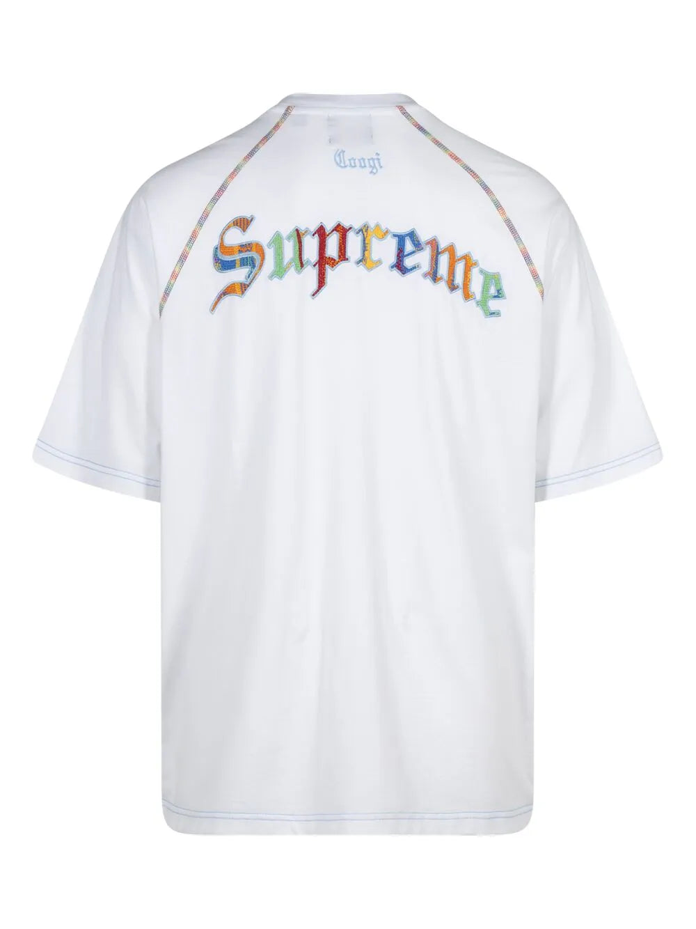 Supreme playera con motivo bordado de Supreme x Coogi - Blanco - imagen 2